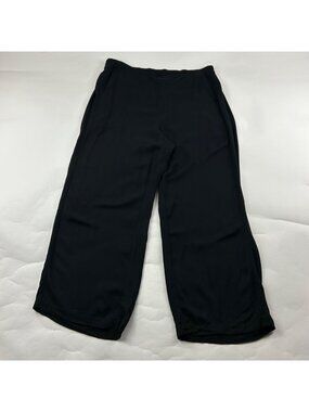 Old Navy Black Challis Wide Leg Pant XL